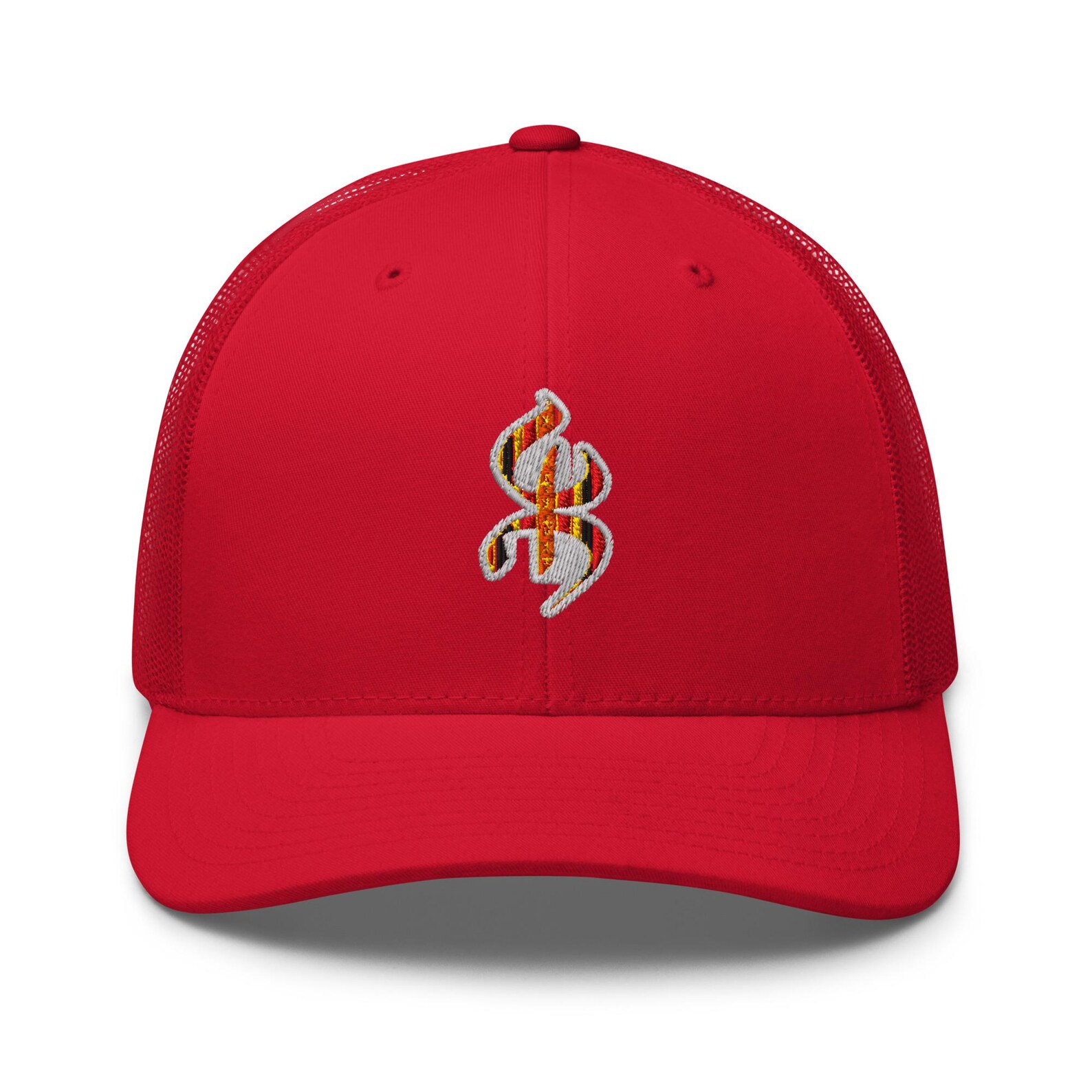 Amazigh Classic Trucker Cap with Mesh Back Panel Motif