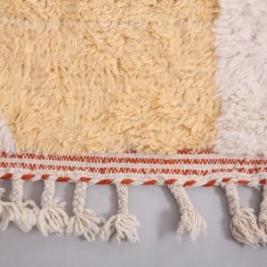 Amazigh Berber Handwoven Wool Rug Custom Living Room Design