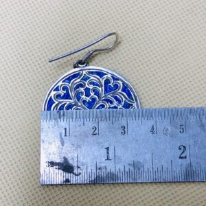 Amazigh Tuareg Handmade Silver Berber Inspired Ethnic Earrings