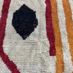 Amazigh Abstract Berber Wool Rug Custom Design Size Options