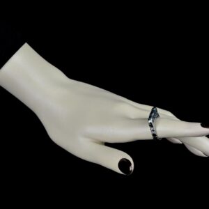 Amazigh Tuareg Niger Silver Ring with Rectangular Bezel