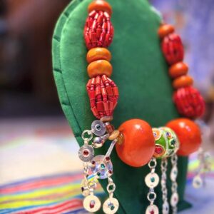 Handmade Amazigh Berber Traditional Tribal Statement Artisan Necklace