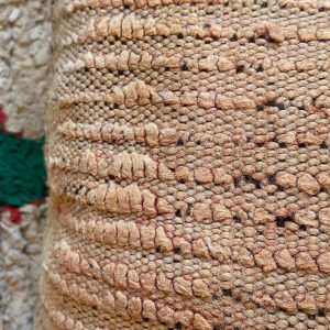 Berber Handmade Wool Pillow Cover Vintage Kilim Style Rustic Pink
