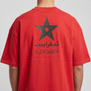 Amazigh Tamazight Oversized Graphic T-Shirt with Identity Designs