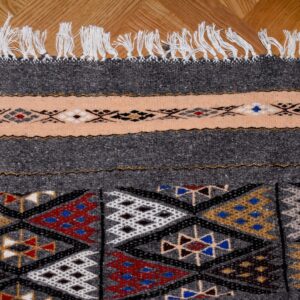 Amazigh Traditional Artisanal Wool Carpet Design Heritage Rug