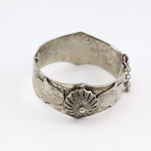 Berber Tuareg Vintage Argenté Silver-Tone Camel Cuff Bracelet