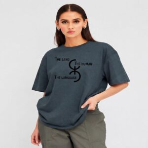 Amazigh Tamazight Oversized Graphic T-Shirt with Identity Designs