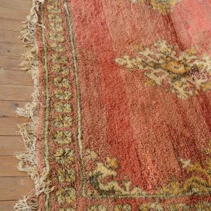 Berber Handmade Azilal Wool Rug Large Handknotted Area Rug