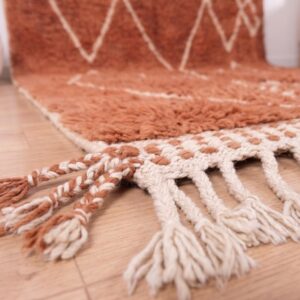 Amazigh Custom Berber Wool Rug Handmade Living Room Decor