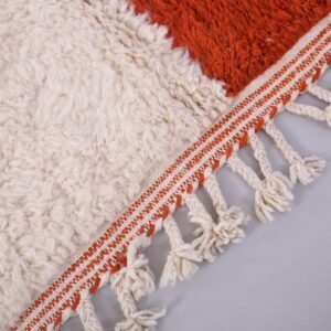 Amazigh Berber Handwoven Wool Rug Custom Living Room Design