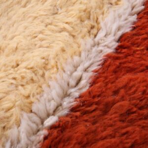 Amazigh Berber Handwoven Wool Rug Custom Living Room Design