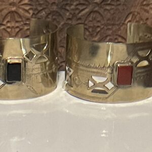 Amazigh Berber Tuareg Carnelian 3 INCHES Cuff Bracelet