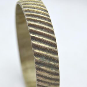 Antique Amazigh Berber Geometric Engraved Vintage Bangle Bracelet
