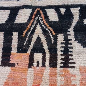 Amazigh Berber Custom Abstract Wool Geometric Area Rug