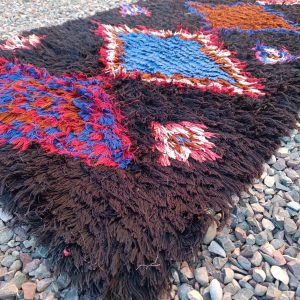 Berber Handmade Cotton Runner Rug Vintage Bohemian Area Rugs