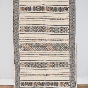 Amazigh Kabyle Traditional Artisanal Wool Rug Carpet Design