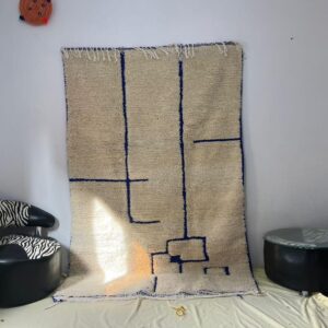 Amazigh Berber Akhnif Kilim Rug Handwoven Tribal Wool Design