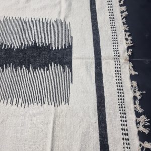 Handwoven Berber Boujaad Rug know that Geometric Kilim