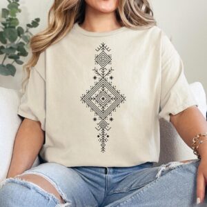 Amazigh Berber Kabyle Tifinagh Symbol Design Graphic Shirt
