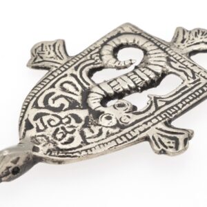 Amazigh Berber LOUHA Silver Amulet Necklace from Todrha Valley