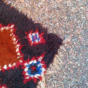 Berber Handmade Cotton Runner Rug Vintage Bohemian Area Rugs
