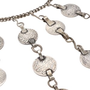 Amazigh Antique coin pectoral Middle Atlas Necklace with seven rows