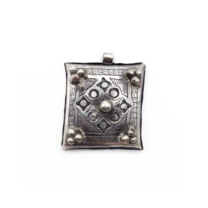 Antique Amazigh Berber Amulet Pendant Box Necklace Charm