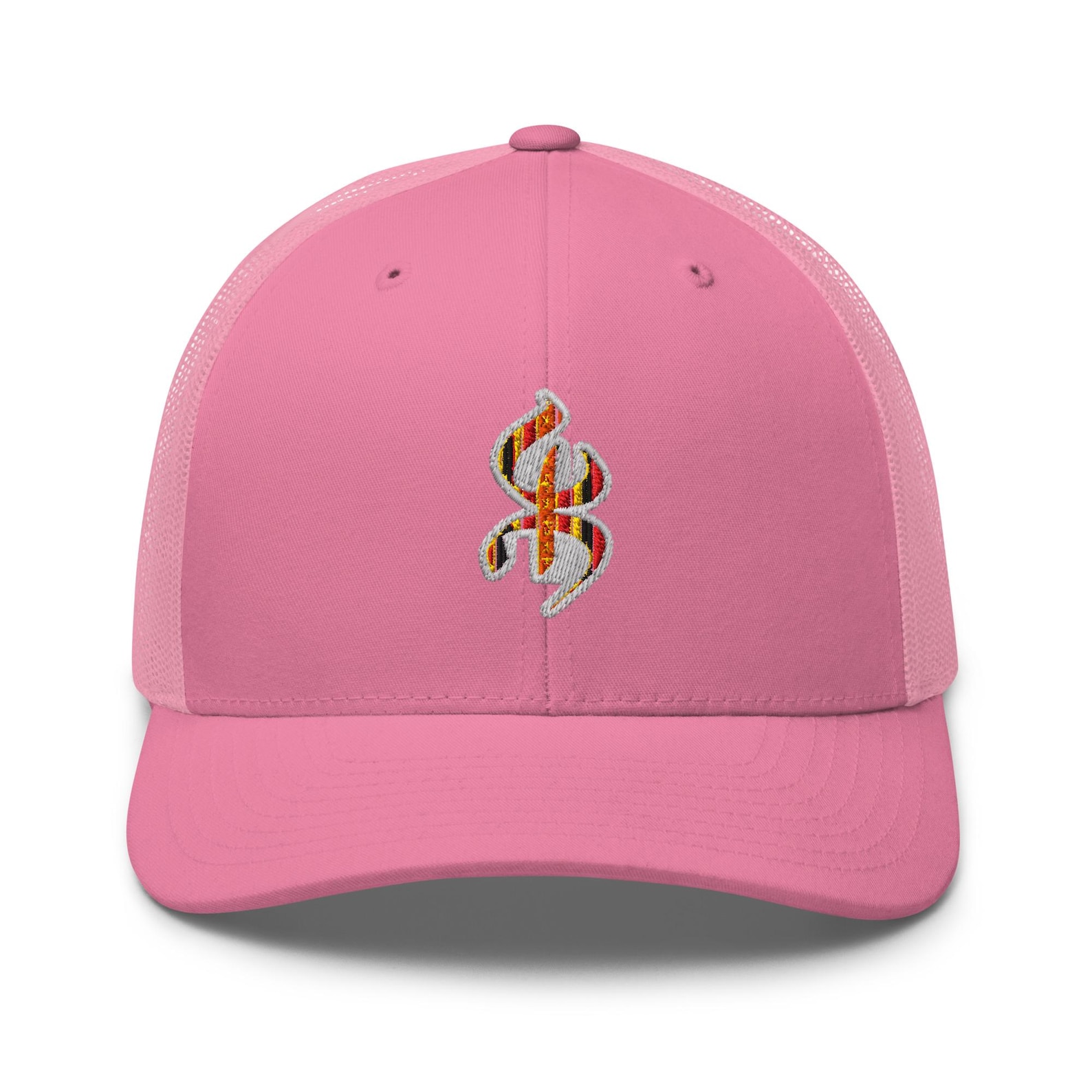 Amazigh Classic Trucker Cap with Mesh Back Panel Motif