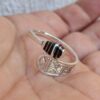 Berber Tuareg Sterling Silver Adjustable Hand Engraved Ring