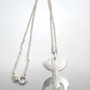 Amazigh Berber Sterling Yaz Symbol Necklace with Symbolic gifts with history