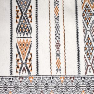 Amazigh Kabyle Traditional Artisanal Wool Rug Carpet Design