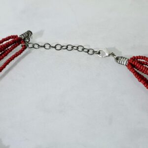 Vintage Berber Amazigh Multi Strand Seed Bead Heritage Necklace