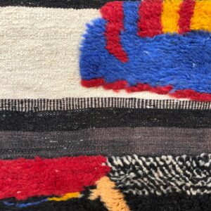 Berber Taznakht Handmade Wool Rug with Amazigh Geometric Designs