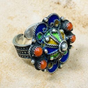 Berber Tuareg Ancienne Massif Silver Ring Handmade Tribal Jewelry
