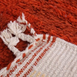 Amazigh Berber Handwoven Wool Rug Custom Living Room Design