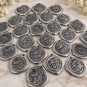 Berber Coin Pendant Necklace Tribal Charm Jewelry Finding