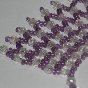 Amazigh Handmade Choker Beaded Necklace Elegant Seed Bead Jewelry