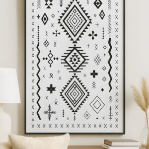 Amazigh Yaz Printable Poster Artwork Instant Digital Download