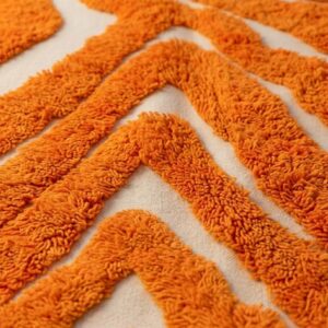 Amazigh Modern Abstract High Low Berber Wool Rug Custom Size