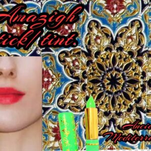 Amazigh Magic Cherry Shade Lipstick Tint Blush Cosmetic
