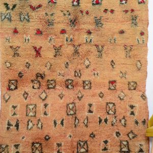 Berber Azilal Wool Rug Handmade Geometric Large Rug