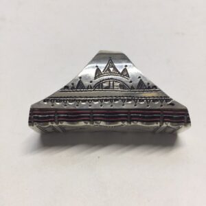 Berber Silver Ring with Amazigh Design Size 10