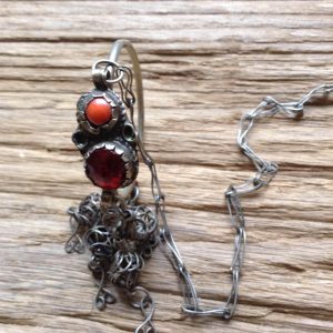Bereber Berber Earrings with Colorful Crystal Decorative Heritage Style