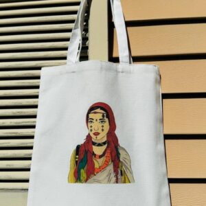 Amazigh Tote Bag with Traditional Identity Inspired Designs
