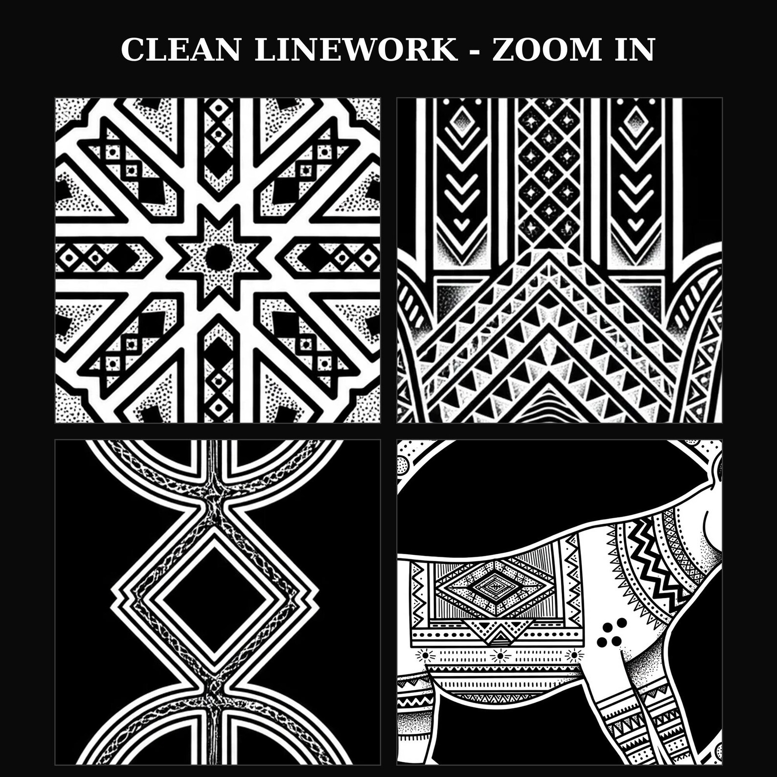 Amazigh Berber Yaz Khamsa Symbols Digital Download with Precise Name Guide