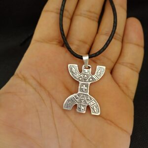 Amazigh Yaz Symbol Berber Tuareg Kabyle Pendant Necklace