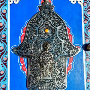Amazigh Hamsa Hand of Fatima Evil Eye Protection Bag