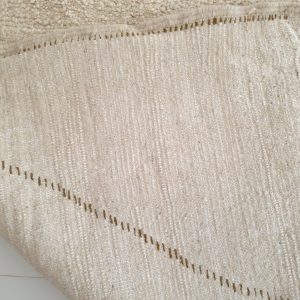Berber Beni Ourain Diamond Ivory Wool Area Rug