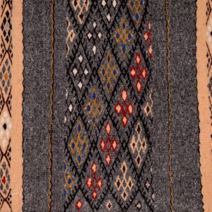 Amazigh Traditional Artisanal Wool Carpet Design Heritage Rug