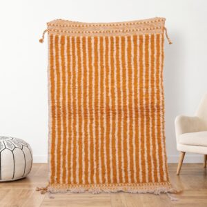 Amazigh Berber Handmade Wool Rug for Living Room Decor